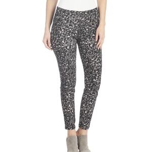 CoCo & Carmen OMG Printed Skinny - Grey Leopard stretch pants jeggings SZ SM